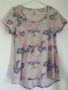 LuLaRoe Floral Classic Tee